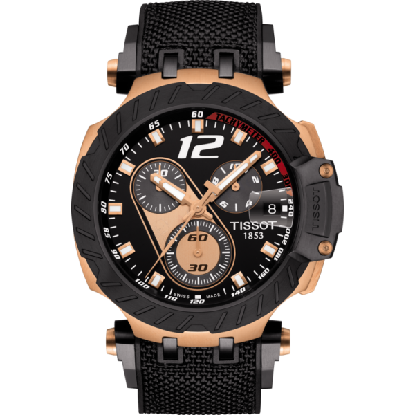 Bracelet silicone black Tissot - T RACE MOTO GP / T603043411-Bracelets de montres-AtelierNet