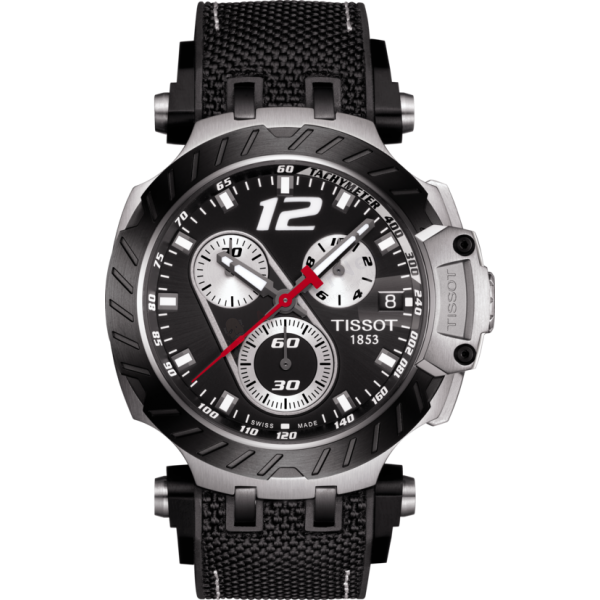 Bracelet caoutchouc noir Tissot - T RACE MOTO GP / T603044022-Bracelet de montre-AtelierNet