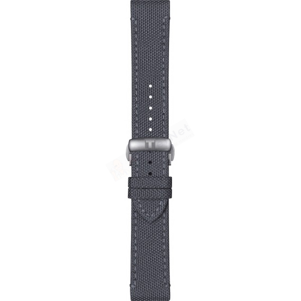 Bracelet textile grey Tissot - SEASTAR / T604045582-Bracelets de montres-AtelierNet