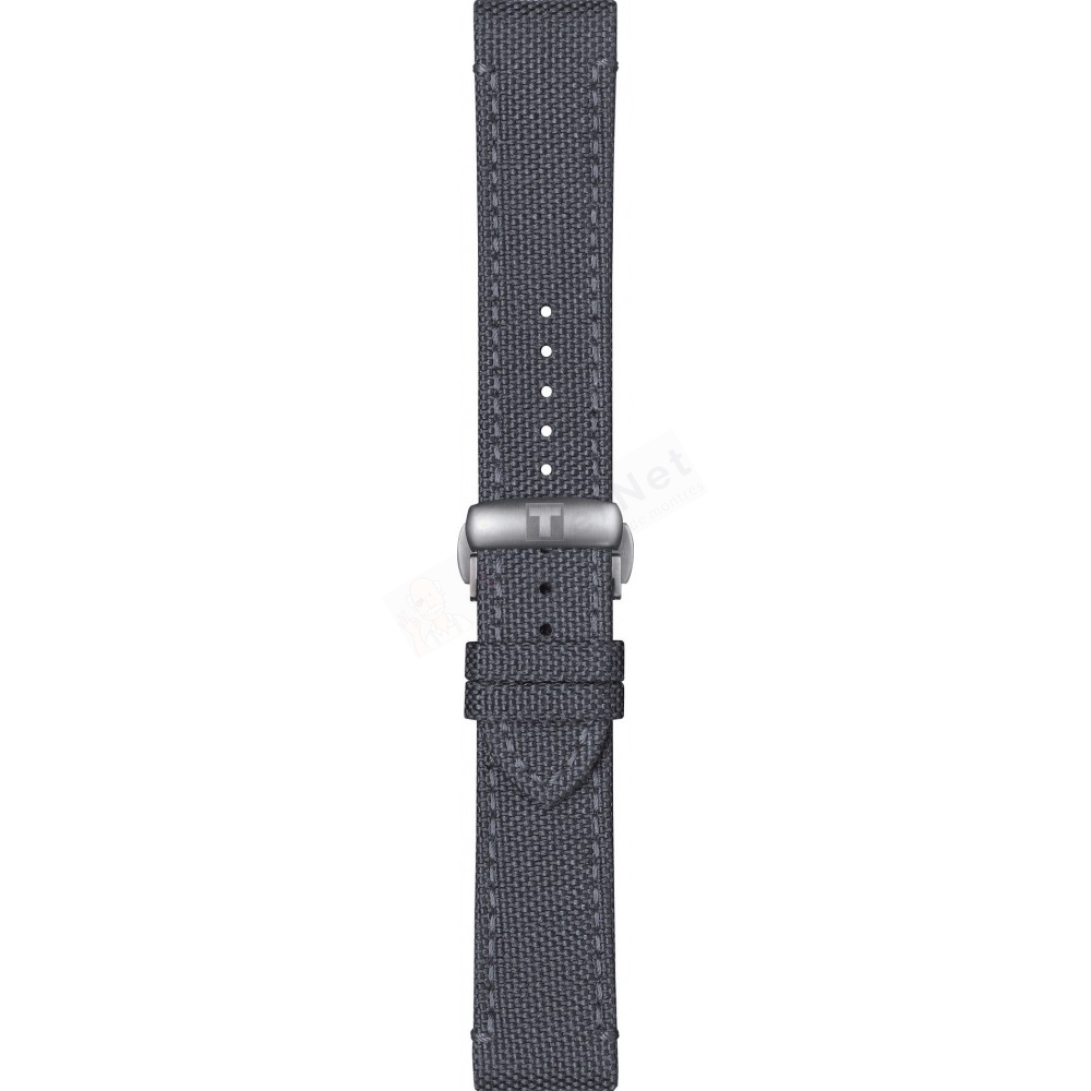 Bracelet textile grey Tissot - SEASTAR / T604045582-Bracelets de montres-AtelierNet