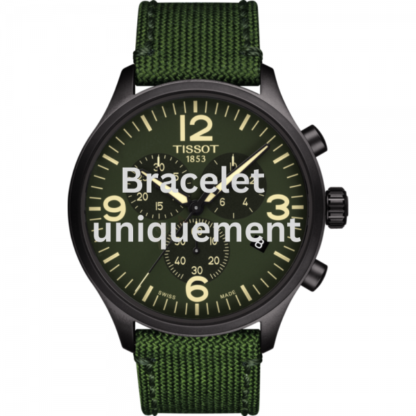 Bracelet tissu vert Tissot - TISSOT CHRONO XL / T604043880 XL-Bracelet de montre-AtelierNet