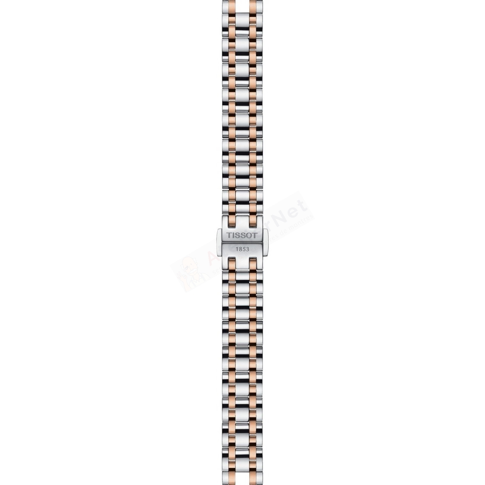 Bracelet acier bicolore Tissot - BELLISSIMA / T605045170-Bracelet Montre Acier-AtelierNet