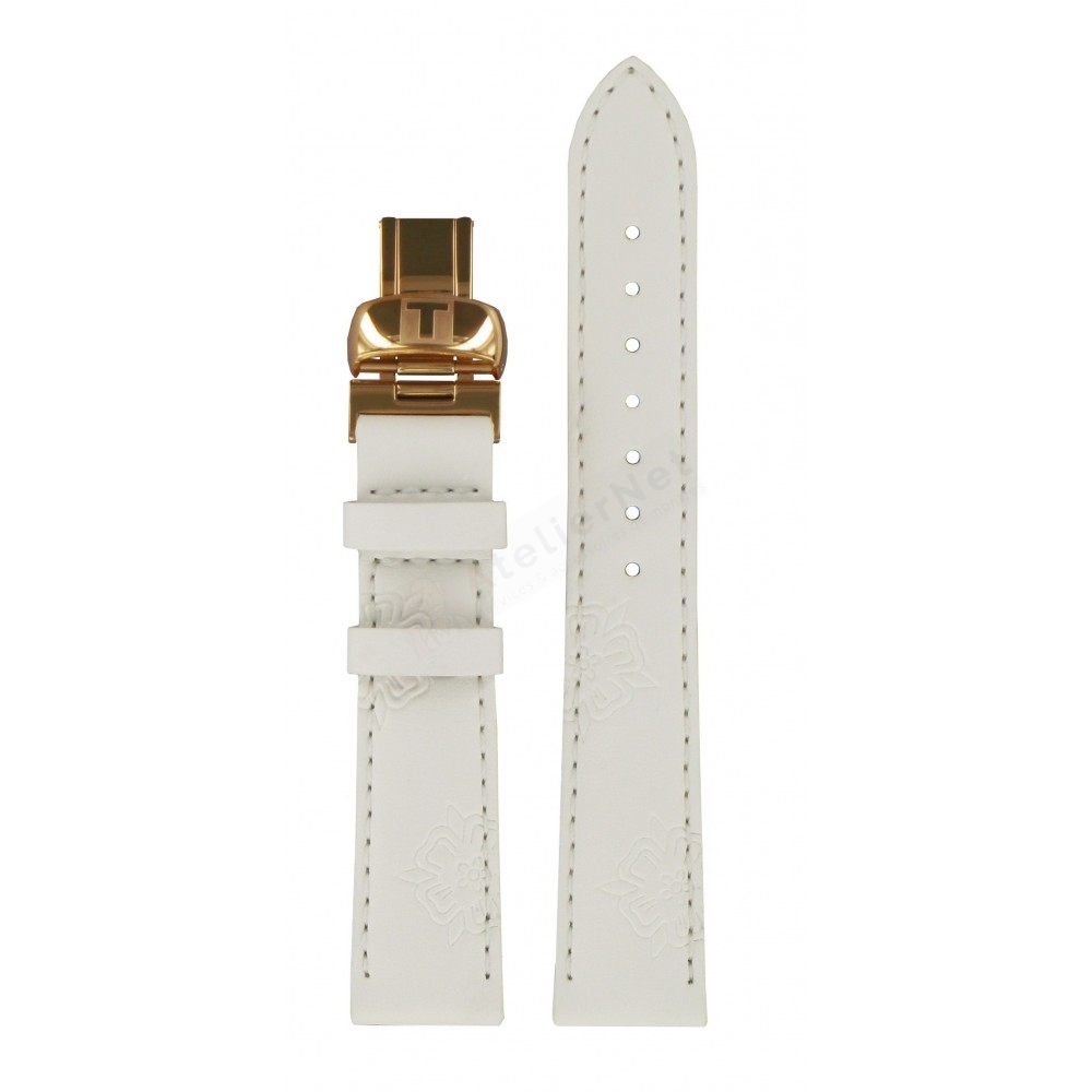 Bracelet synthetic white Tissot - DRESS SPORT / T604036073-Bracelets de montres-AtelierNet