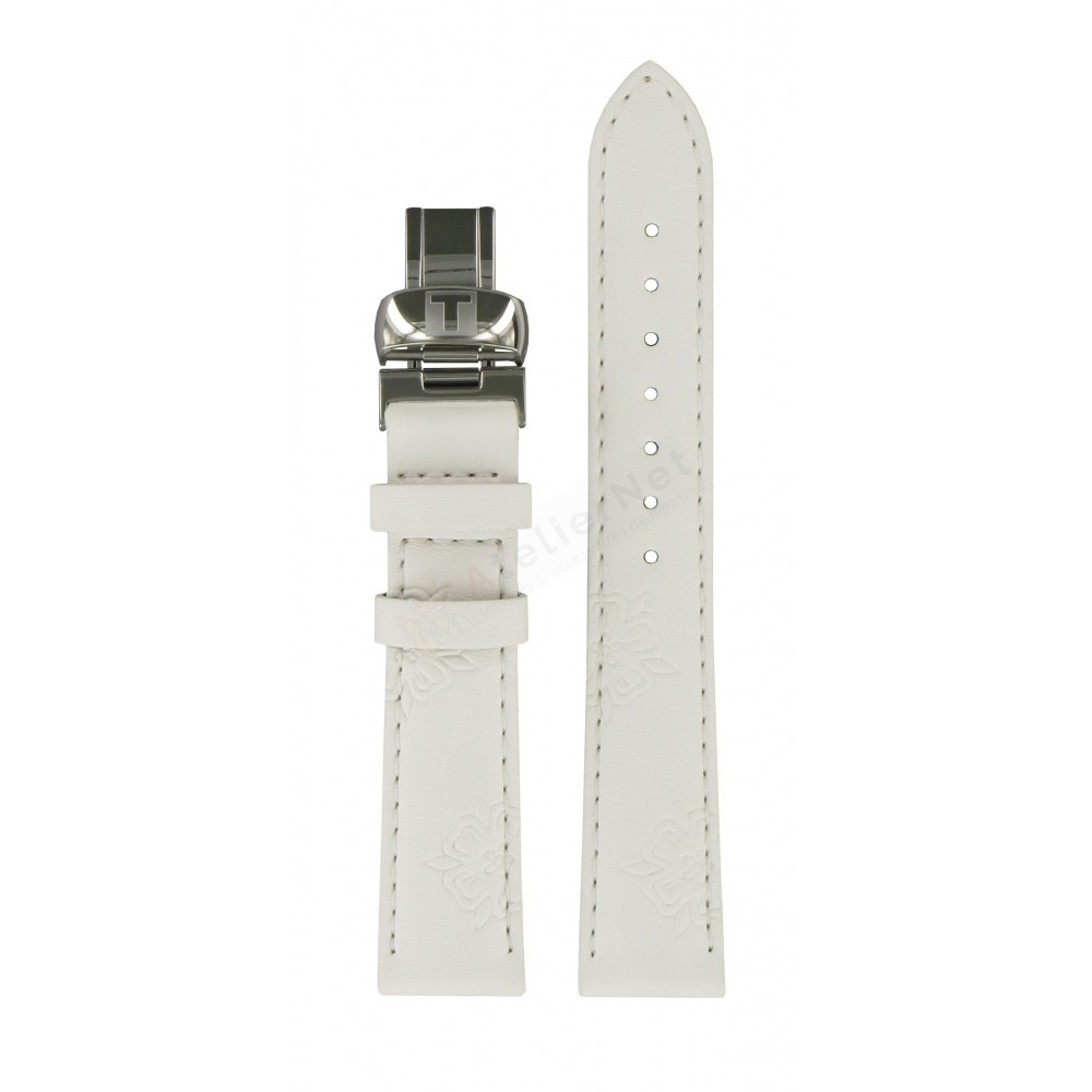 Bracelet synthetic white Tissot - DRESS SPORT / T604036063-Bracelets de montres-AtelierNet