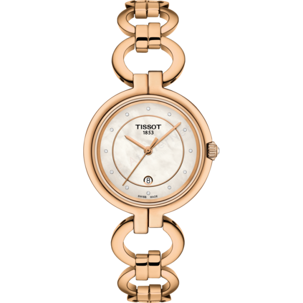 Bracelet acier rose Tissot - FLAMINGO / T605042402-Bracelet Montre Acier-AtelierNet