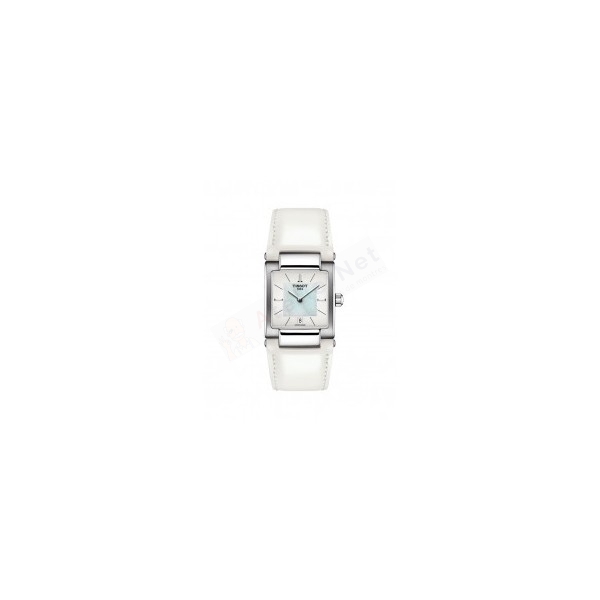 Bracelet cuir blanc Tissot - T02 / T600035077-Bracelet Montre Cuir-AtelierNet