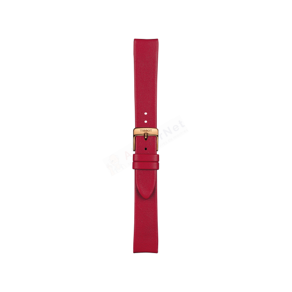 Bracelet leather red Tissot - BELLA ORA / T600040596-Bracelets de montres-AtelierNet