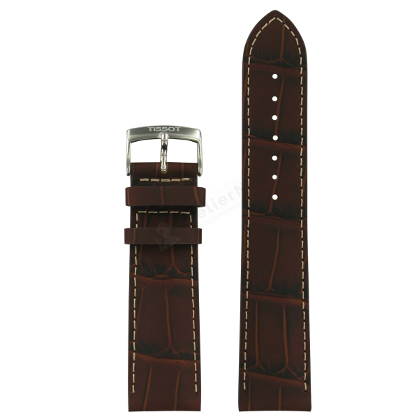 Bracelet leather brown Tissot - V8 CHRONO QUARTZ / T600038327-Bracelets de montres-AtelierNet