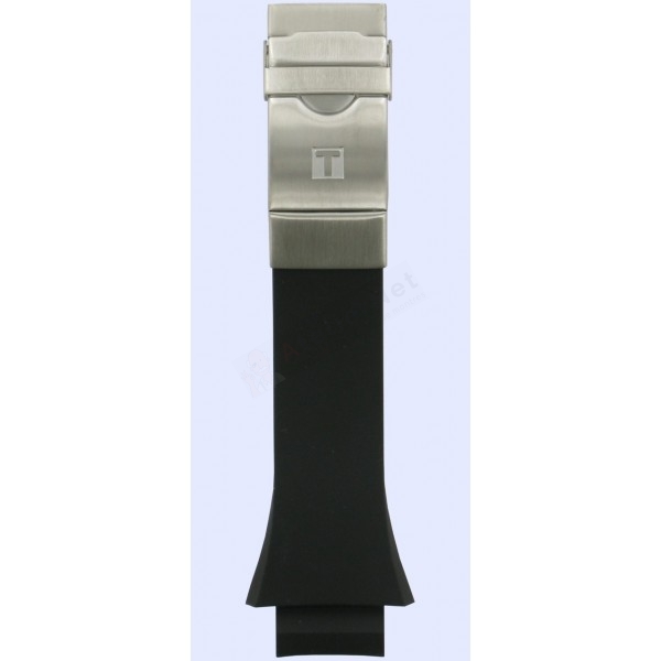 Bracelet caoutchouc noir Tissot - SAILING TOUCH/ T603029888-Bracelet de montre-AtelierNet