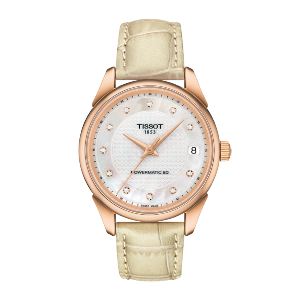 Bracelet leather cream Tissot - VINTAGE /  T600037209-Bracelets de montres-AtelierNet