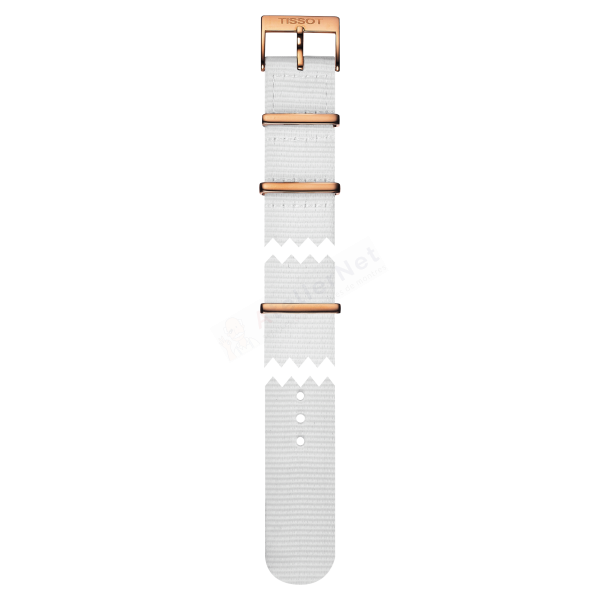 Bracelet synthetic white Tissot - QUICKSTER LADY GENT / T604036893-Bracelets de montres-AtelierNet