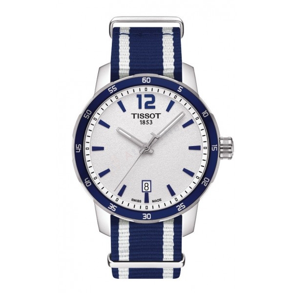 Bracelet synthetique bleu Tissot - QUICKSTER LADY GENT / T604036884-Bracelet de montre-AtelierNet