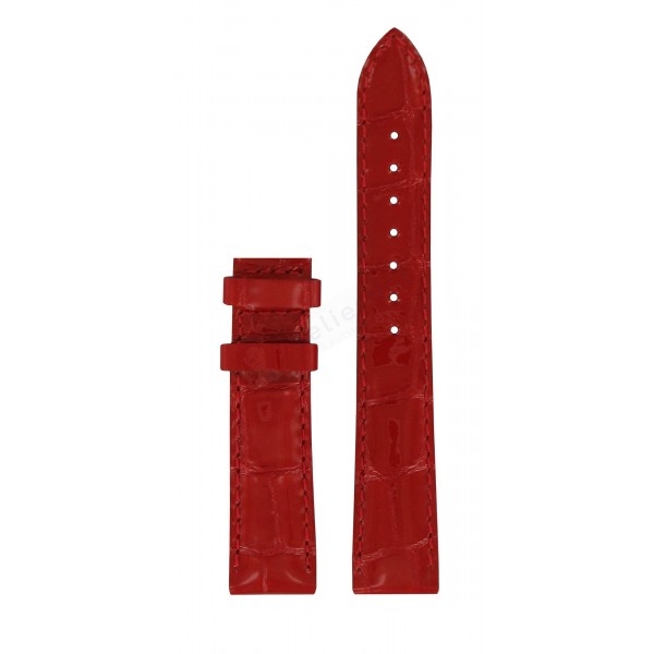 Bracelet leather red Tissot - CHEMIN DES TOURELLES / T610036801-Bracelets de montres-AtelierNet