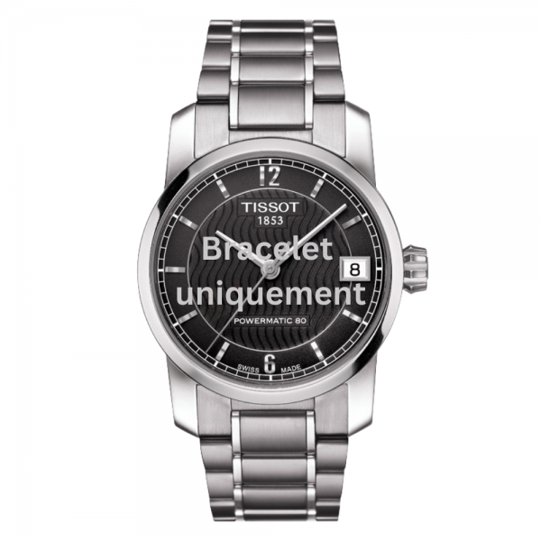 Bracelet titane gris Tissot - TITANIUM AUTOMATIC / T605034502-Bracelet de montre-AtelierNet