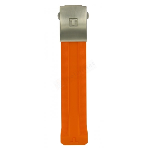 Bracelet silicone orange Tissot - T-TOUCH EXPERT SOLAR / T603035304