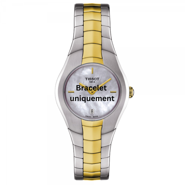 Bracelet acier bicolore Tissot - T-ROUND / T605035542-Bracelet Montre Acier-AtelierNet