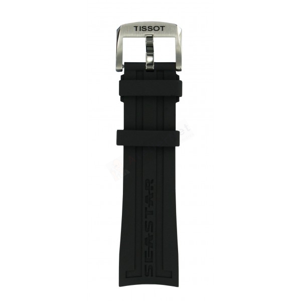 Bracelet silicone noir Tissot - SEASTAR / T603035735