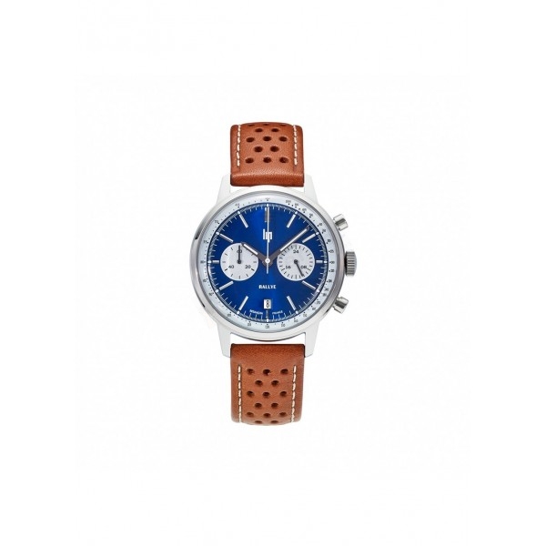 Montre Lip - RALLYE 38 MM BLEUE / 671803-Montres-AtelierNet