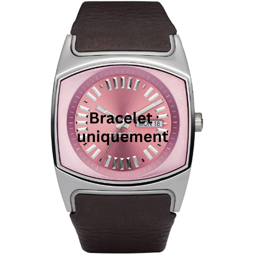 Bracelet cuir marron Diesel - DZ5215-Bracelet de montre-AtelierNet