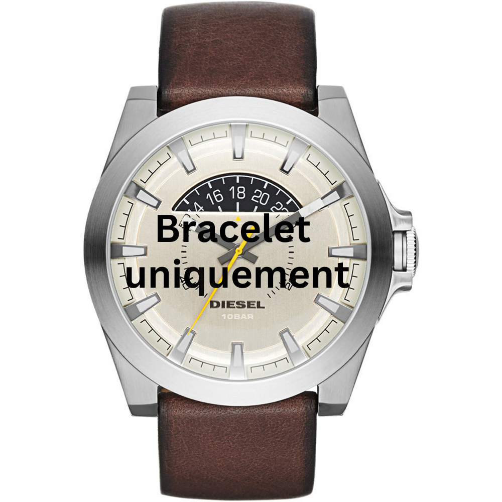 Bracelet leather brown Diesel - ARGES / DZ1690-Bracelets de montres-AtelierNet