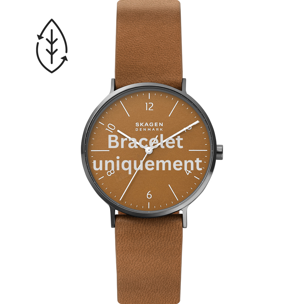 Bracelet leather brown Skagen - AAREN NATURALS / SKW6726-Bracelets de montres-AtelierNet