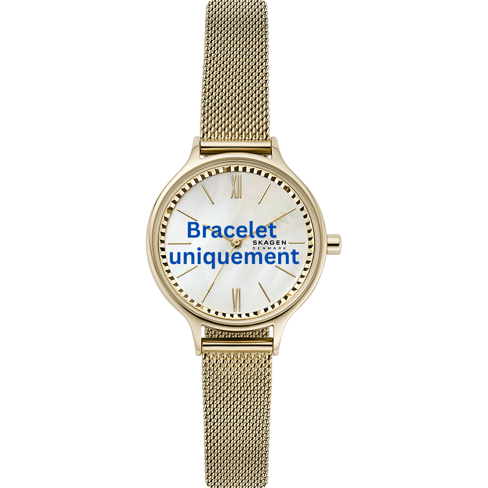 Bracelet metal gold Skagen - ANITA / SKW2907-Bracelets de montres-AtelierNet