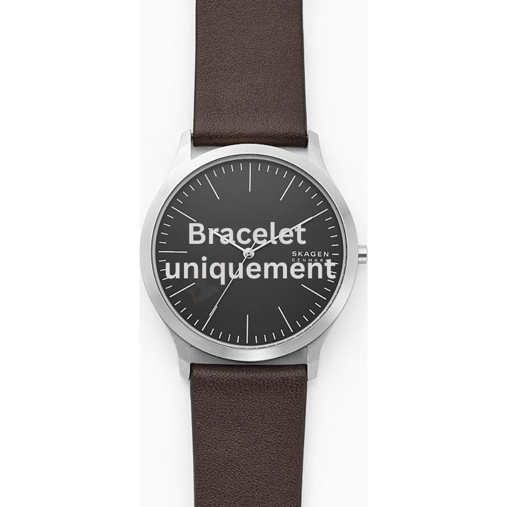 Bracelet cuir marron Skagen - JORN LARGE / SKW6599-Bracelet de montre-AtelierNet