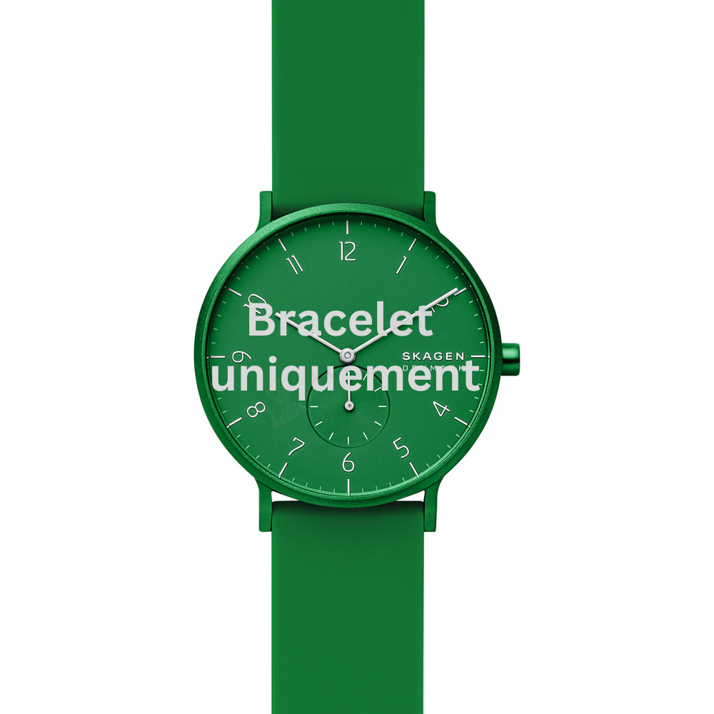 Bracelet silicone green Skagen - AAREN / SKW6545 - SKW6706-Bracelets de montres-AtelierNet