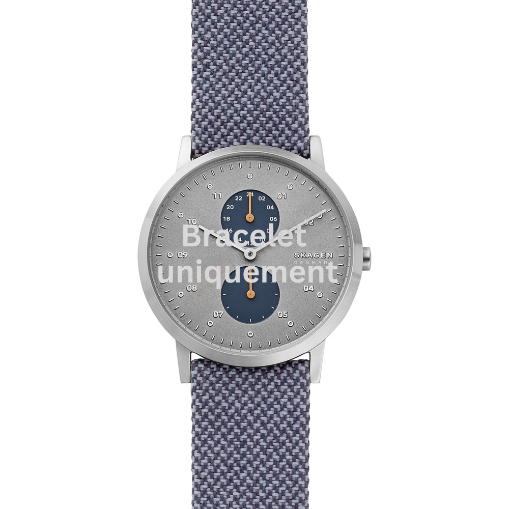 Bracelet leather blue Skagen - KRISTOFFER / SKW6524-Bracelets de montres-AtelierNet