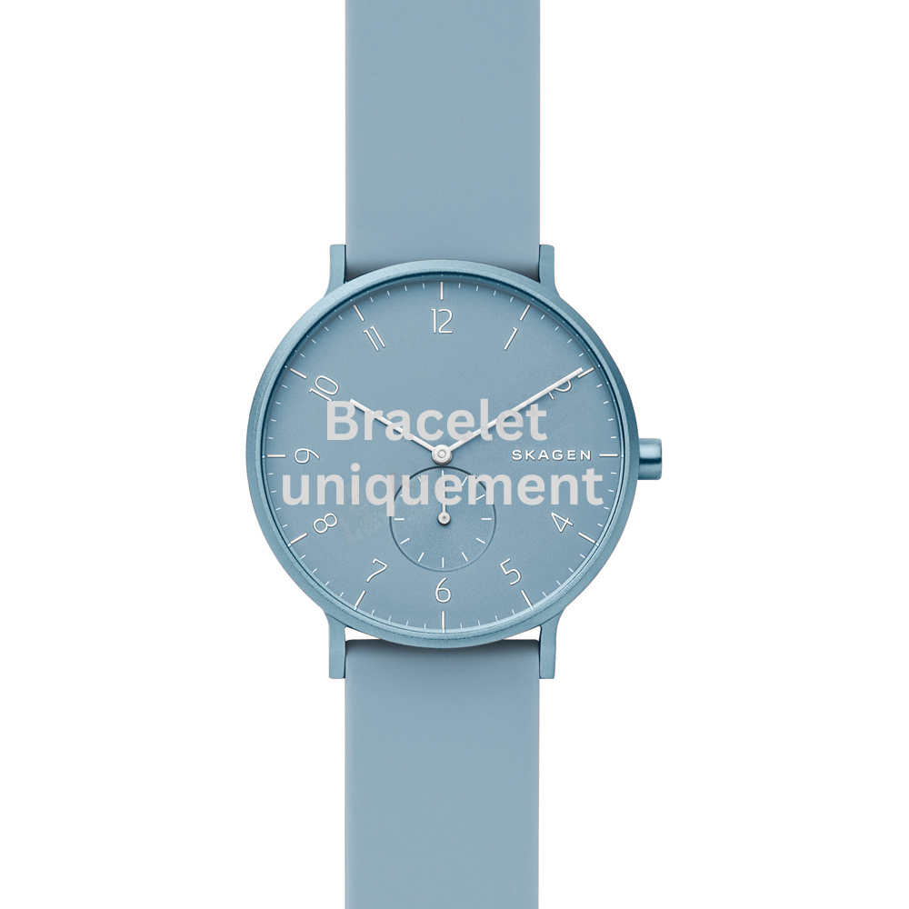 Bracelet silicone blue Skagen - AAREN KULOR / SKW6509-Bracelets de montres-AtelierNet