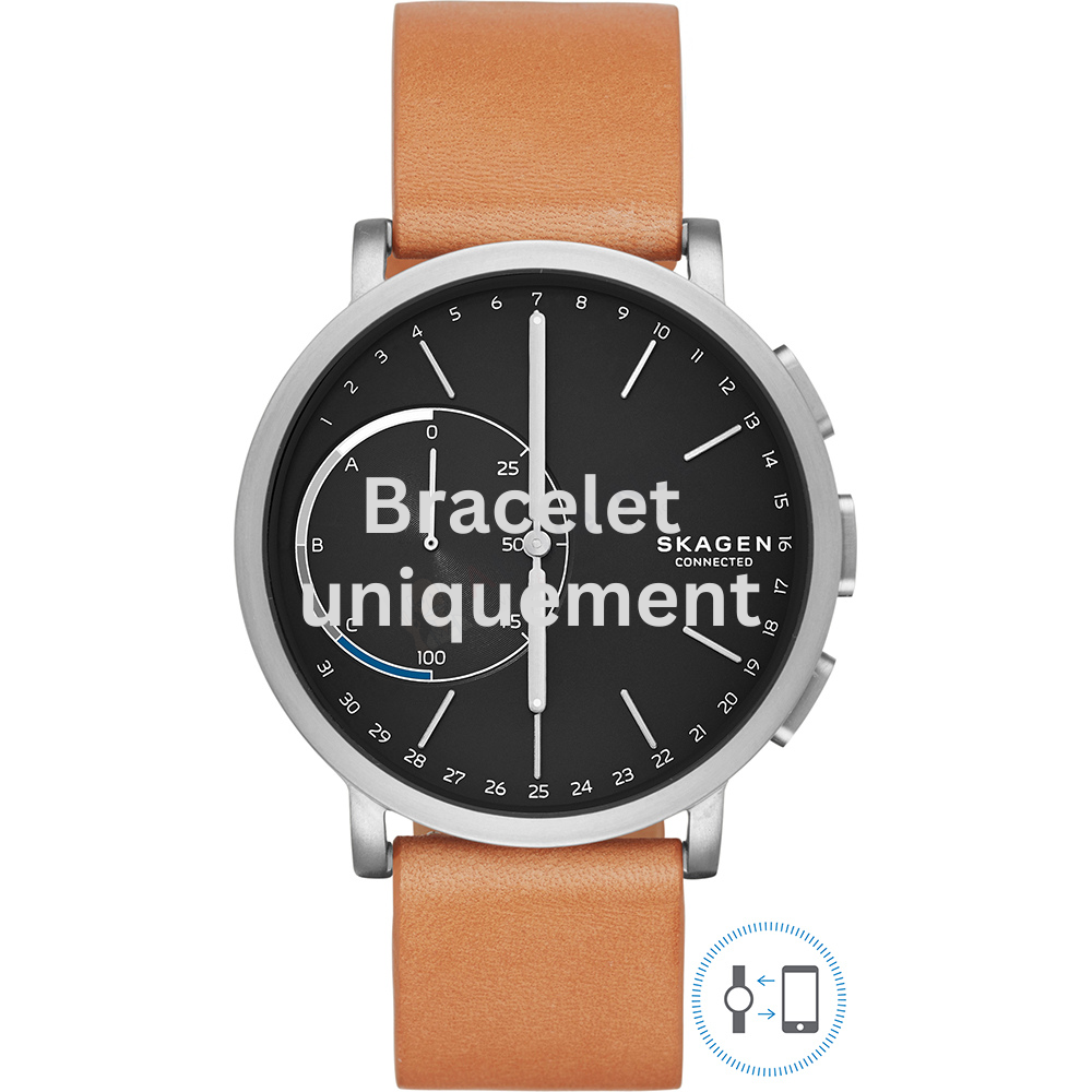 Bracelet leather brown Skagen - HAGEN / SKT1104-Bracelets de montres-AtelierNet