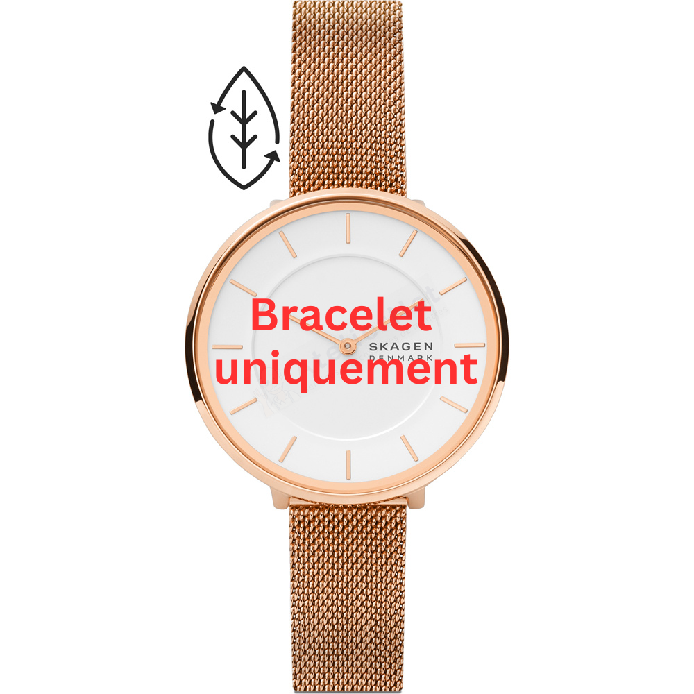 Bracelet metal rose gold Skagen - GITTE / SKW3013-Bracelets de montres-AtelierNet