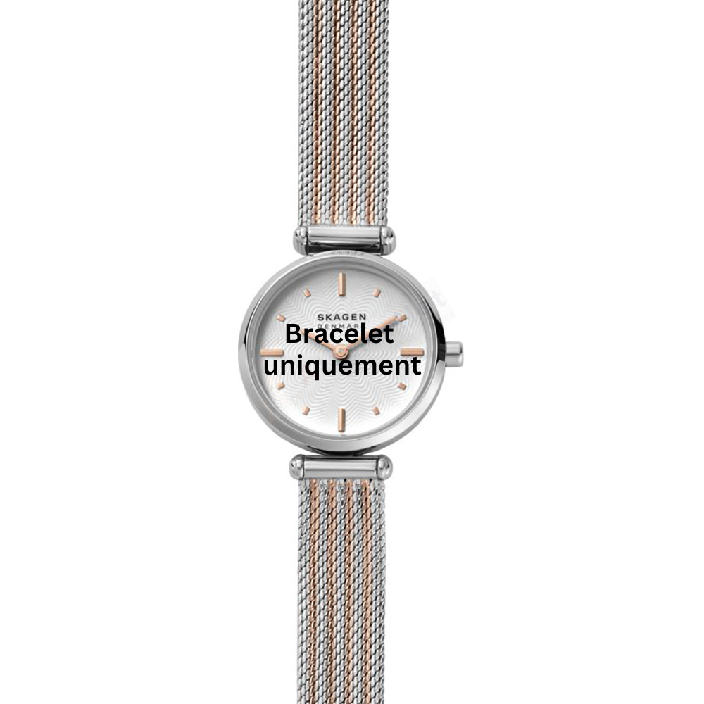 Bracelet métal bicolor rose Skagen - AMBERLINE / SKW2978-Bracelet de montre-AtelierNet