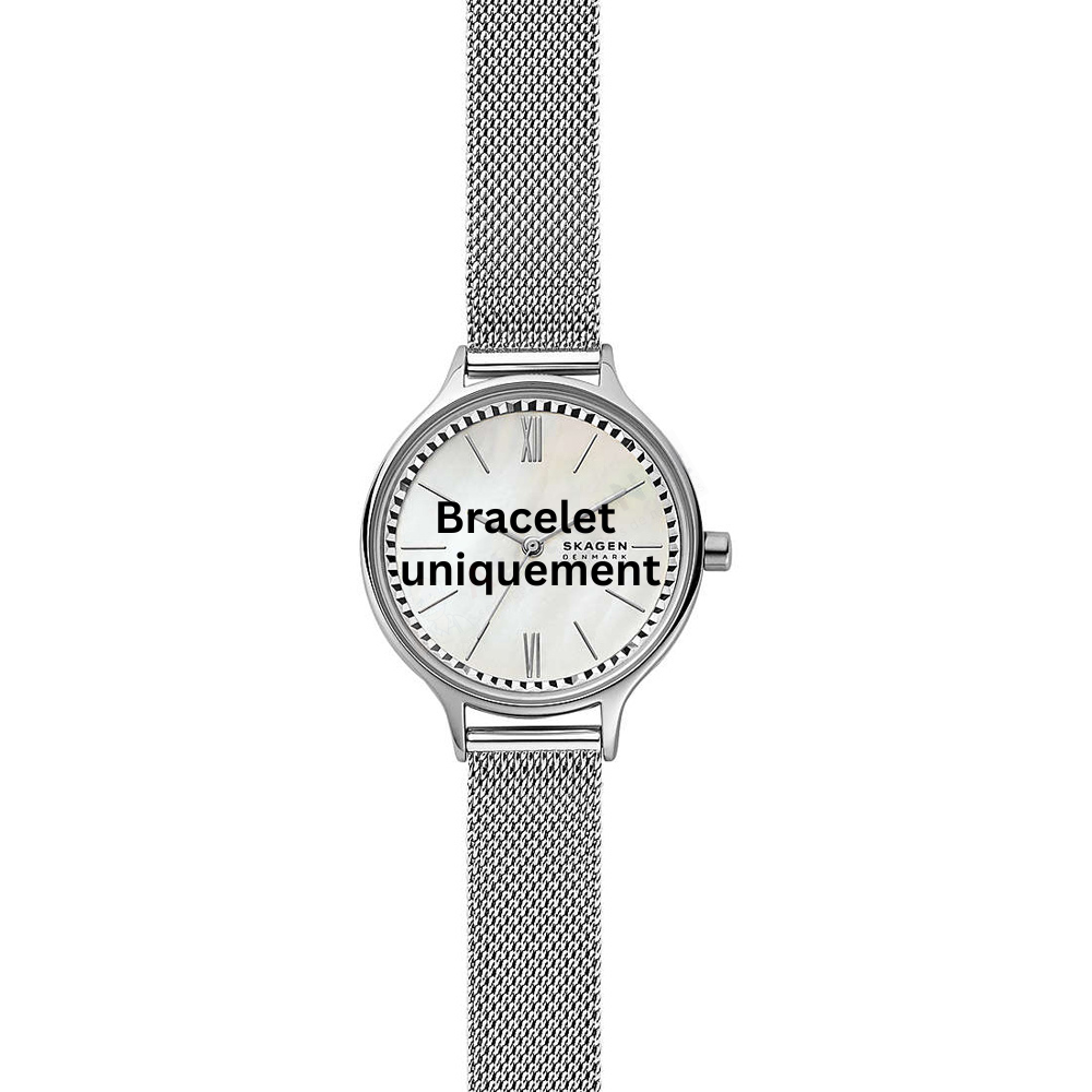 Bracelet métal argent Skagen - ANITA / SKW2966 - SKW3065 - SKW3057-Bracelet de montre-AtelierNet