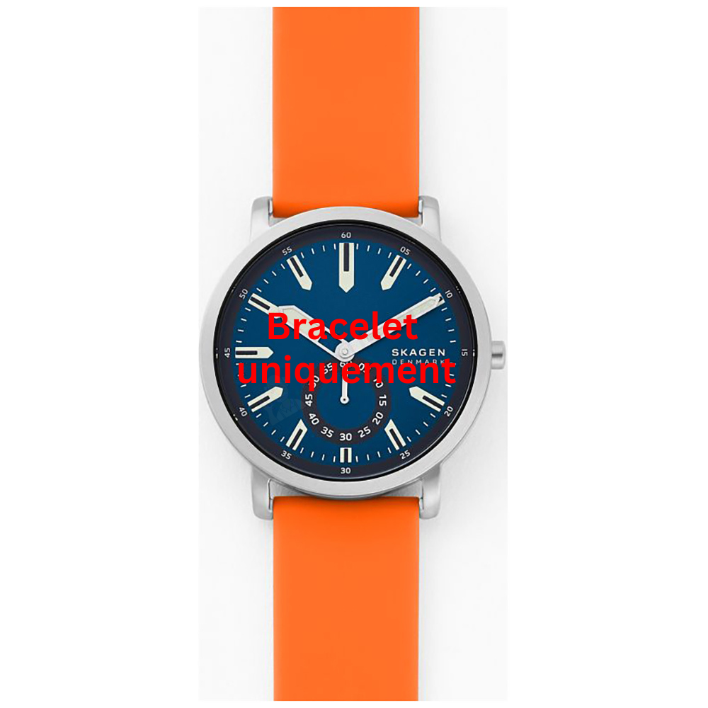 Bracelet silicone orange Skagen - COLDEN / SKW6648-Bracelets de montres-AtelierNet