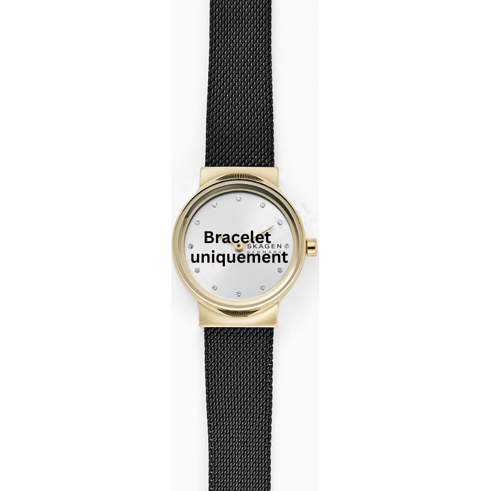 Bracelet metal black Skagen - FREJA / SKW2851-Bracelets de montres-AtelierNet