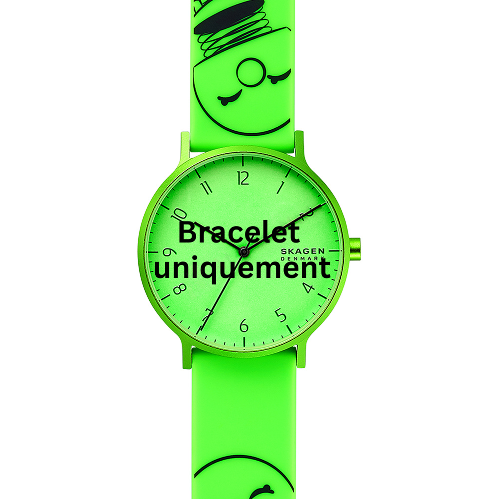 Bracelet caoutchouc vert Skagen - AAREN / SKW6646-Bracelet de montre-AtelierNet