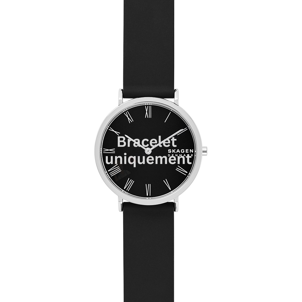 Bracelet silicone black Skagen - HALD / SKW2885-Bracelets de montres-AtelierNet