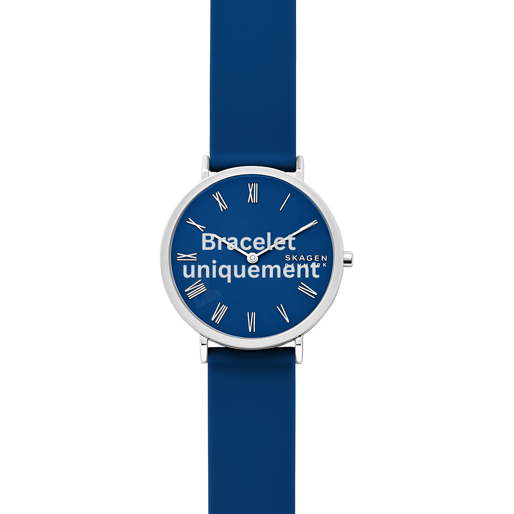 Bracelet caoutchouc bleu Skagen - HALD / SKW2883-Bracelet de montre-AtelierNet