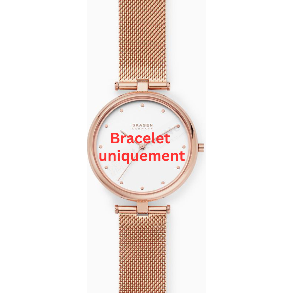 Bracelet metal rose gold Skagen - TANJA / SKW2827-Bracelets de montres-AtelierNet