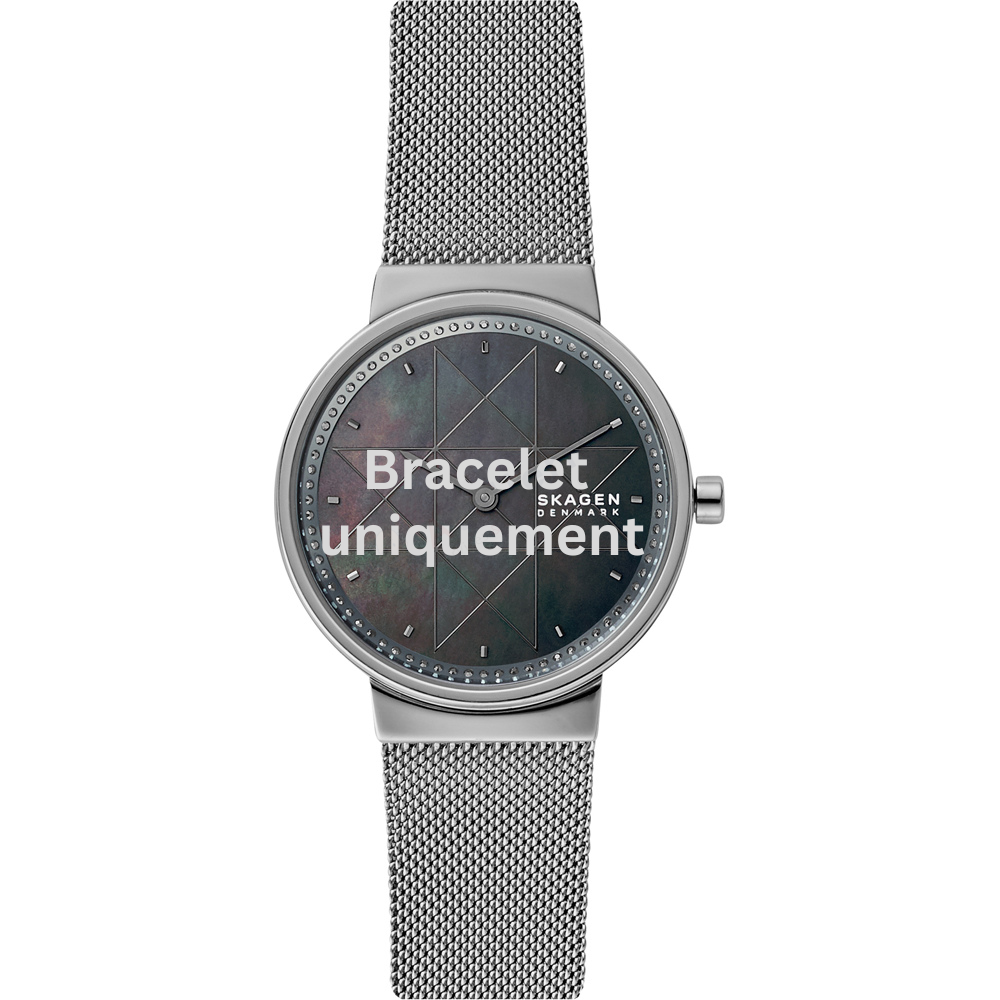 Bracelet metal grey Skagen - ANNELIE / SKW2832-Bracelets de montres-AtelierNet