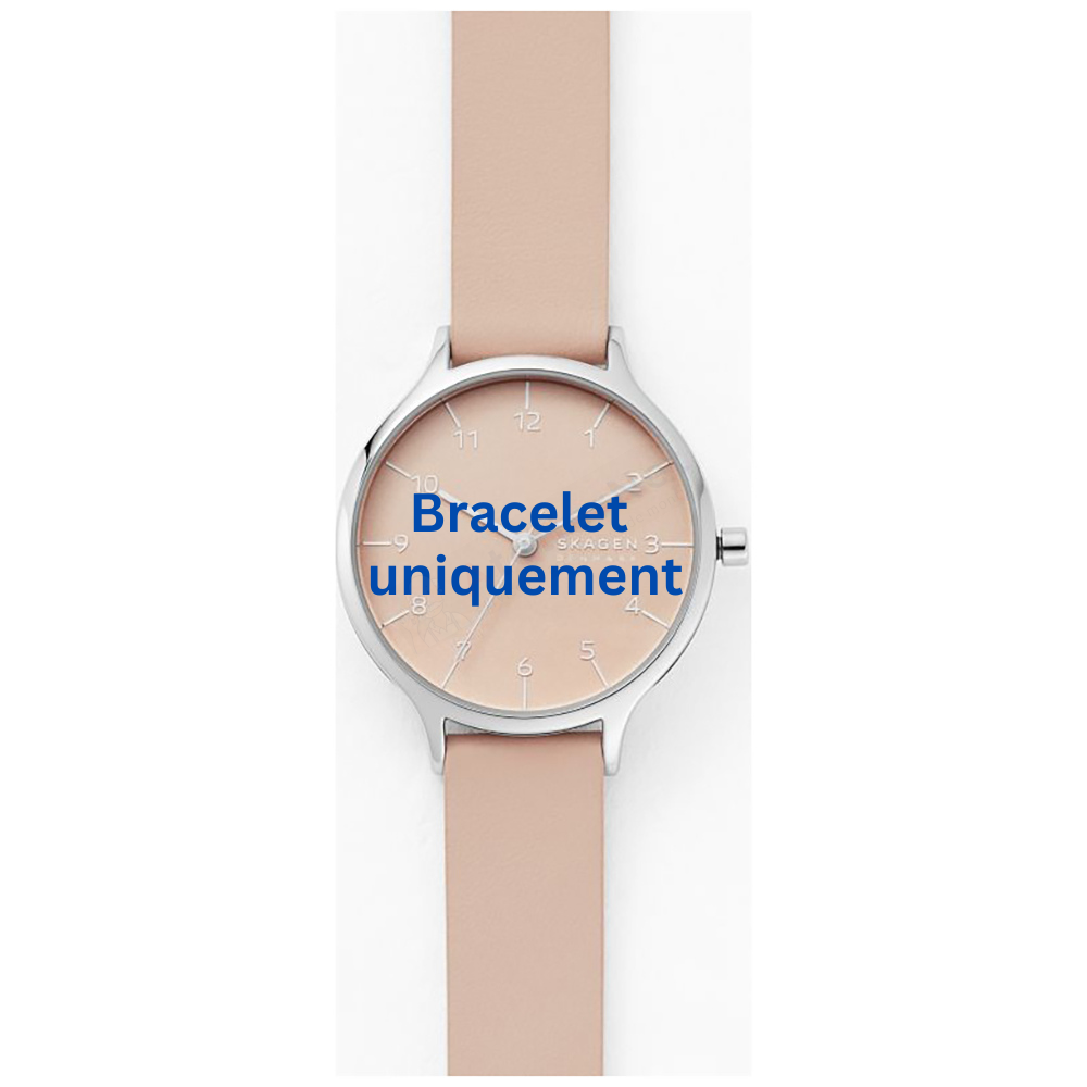 Bracelet leather pink Skagen - ANITA / SKW2850-Bracelets de montres-AtelierNet