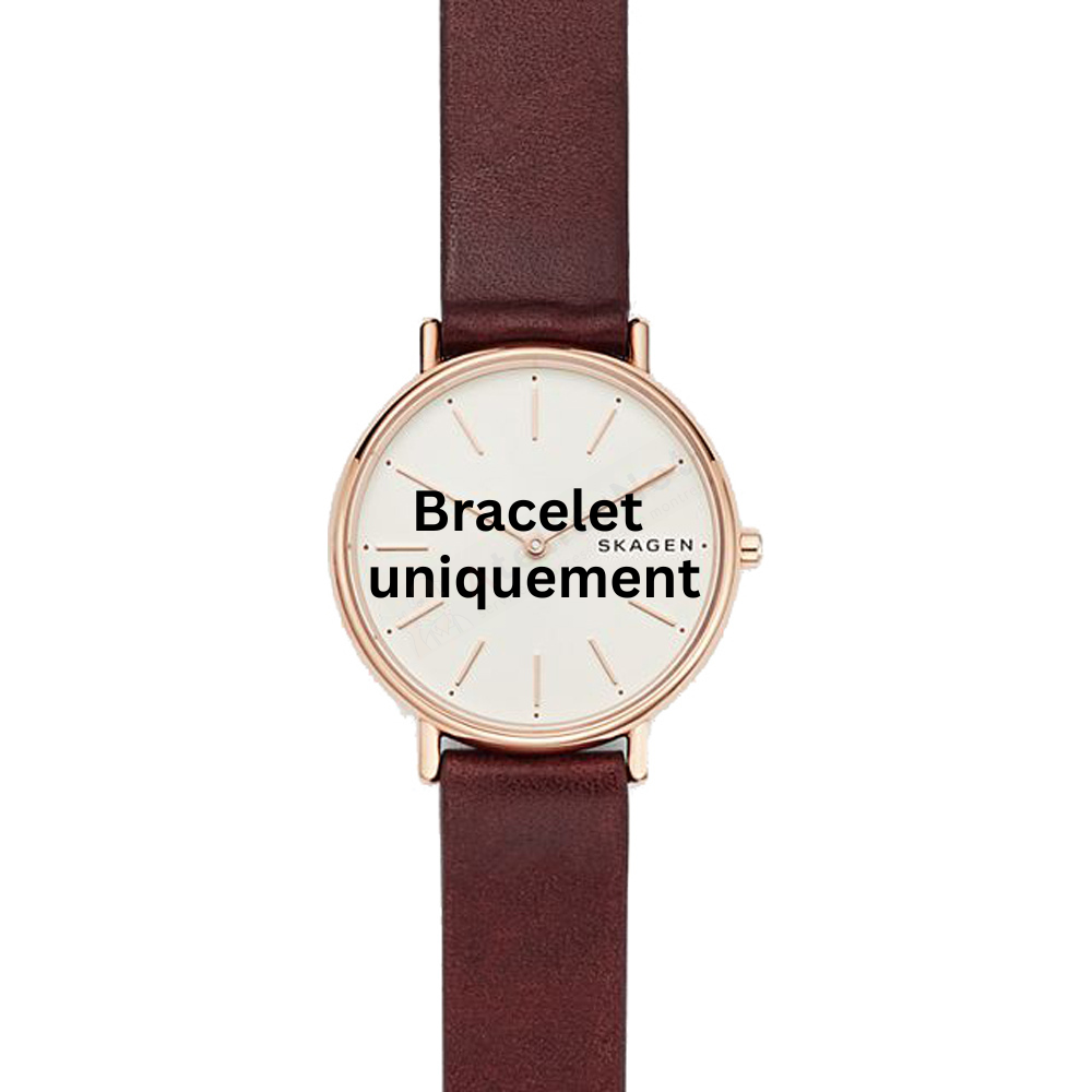 Bracelet leather brown Skagen - SIGNATUR / SKW8200-Bracelets de montres-AtelierNet