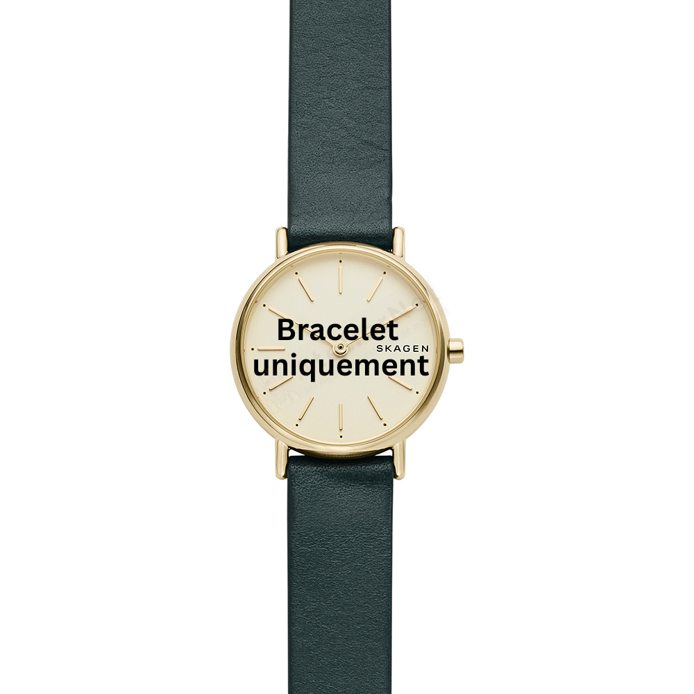 Bracelet leather green Skagen - SIGNATUR / SKW2727-Bracelets de montres-AtelierNet