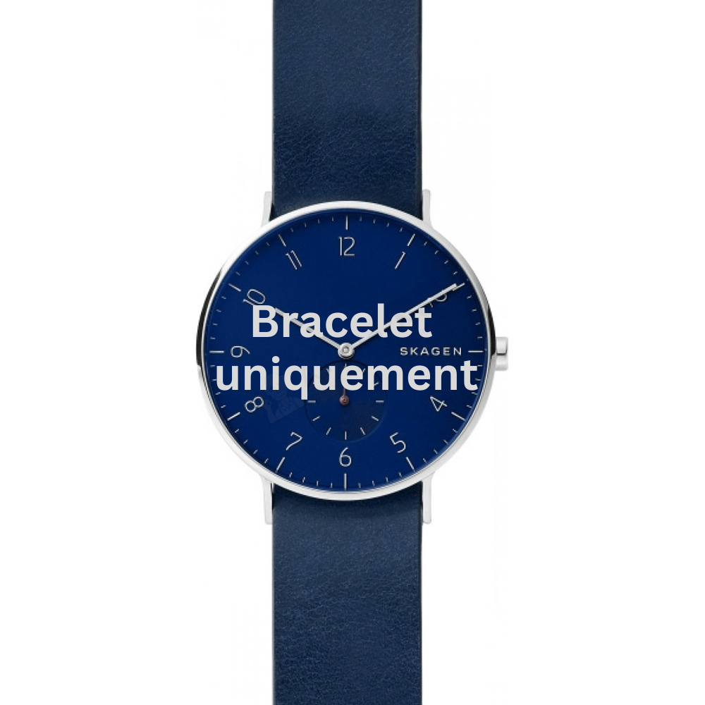 Bracelet cuir bleu Skagen - AAREN / SKW6478-Bracelet de montre-AtelierNet