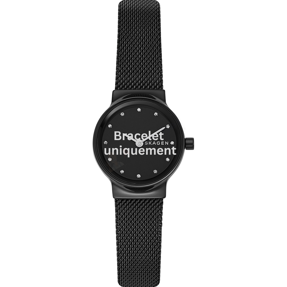 Bracelet metal black Skagen - FREJA / SKW2747-Bracelets de montres-AtelierNet