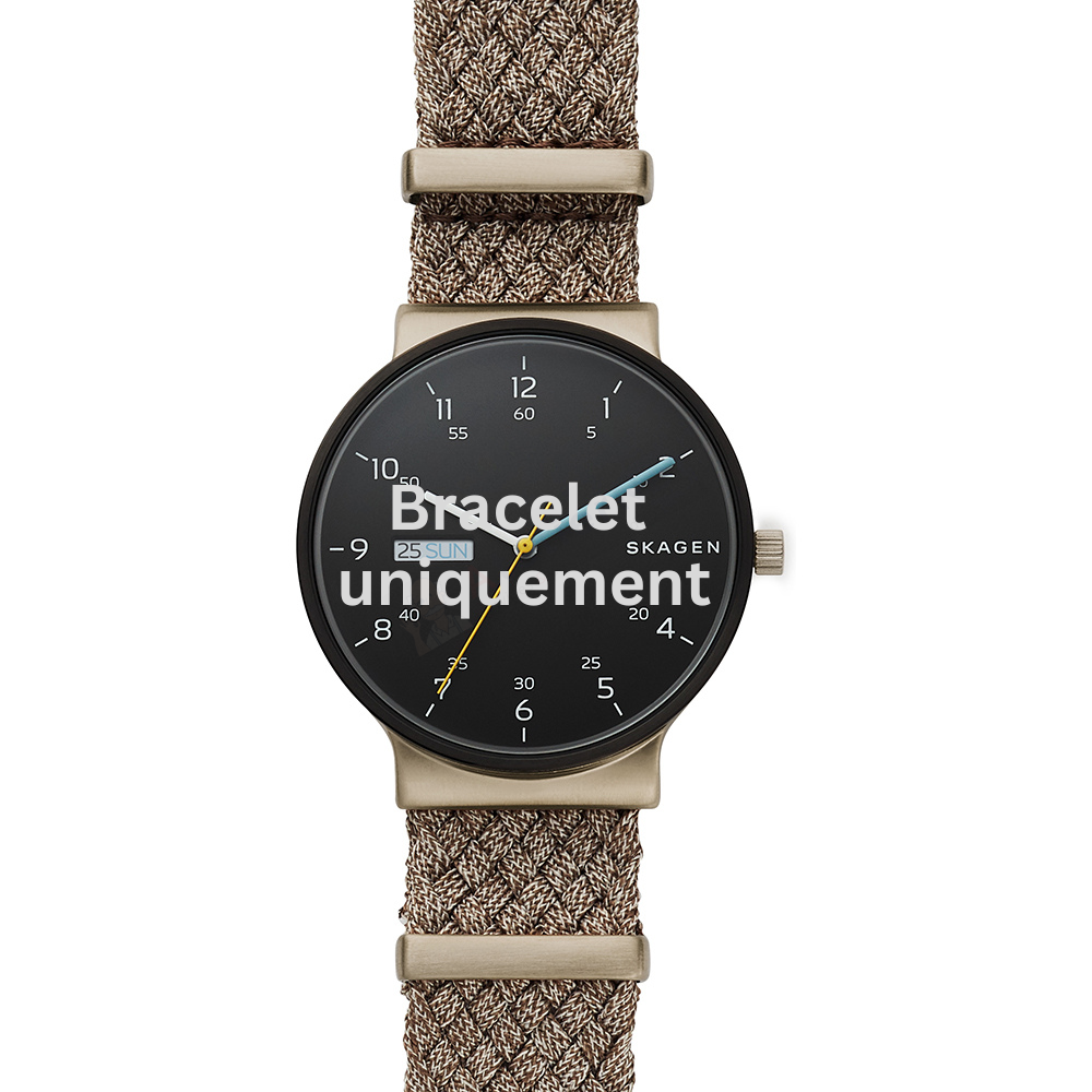 Bracelet textile brown Skagen - ANCHER / SKW6453-Bracelets de montres-AtelierNet