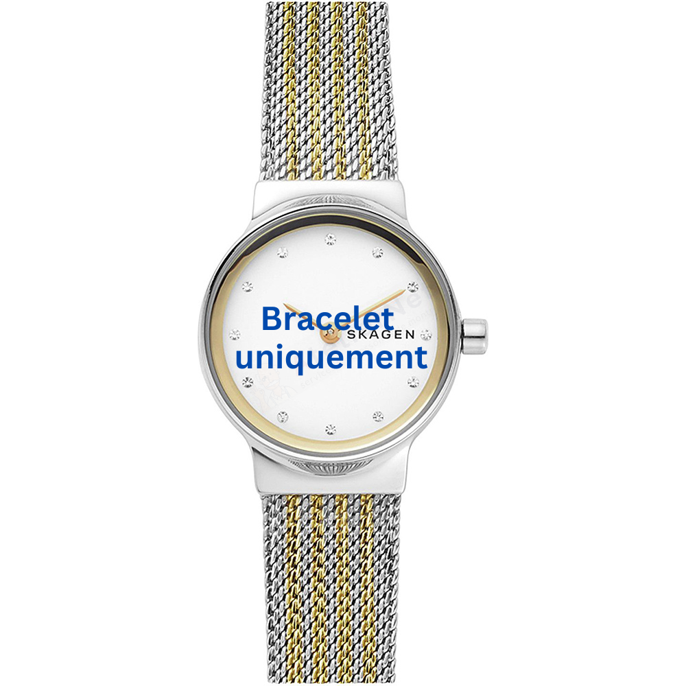 Bracelet metal two-tone Skagen - FREJA / SKW2698-Bracelets de montres-AtelierNet