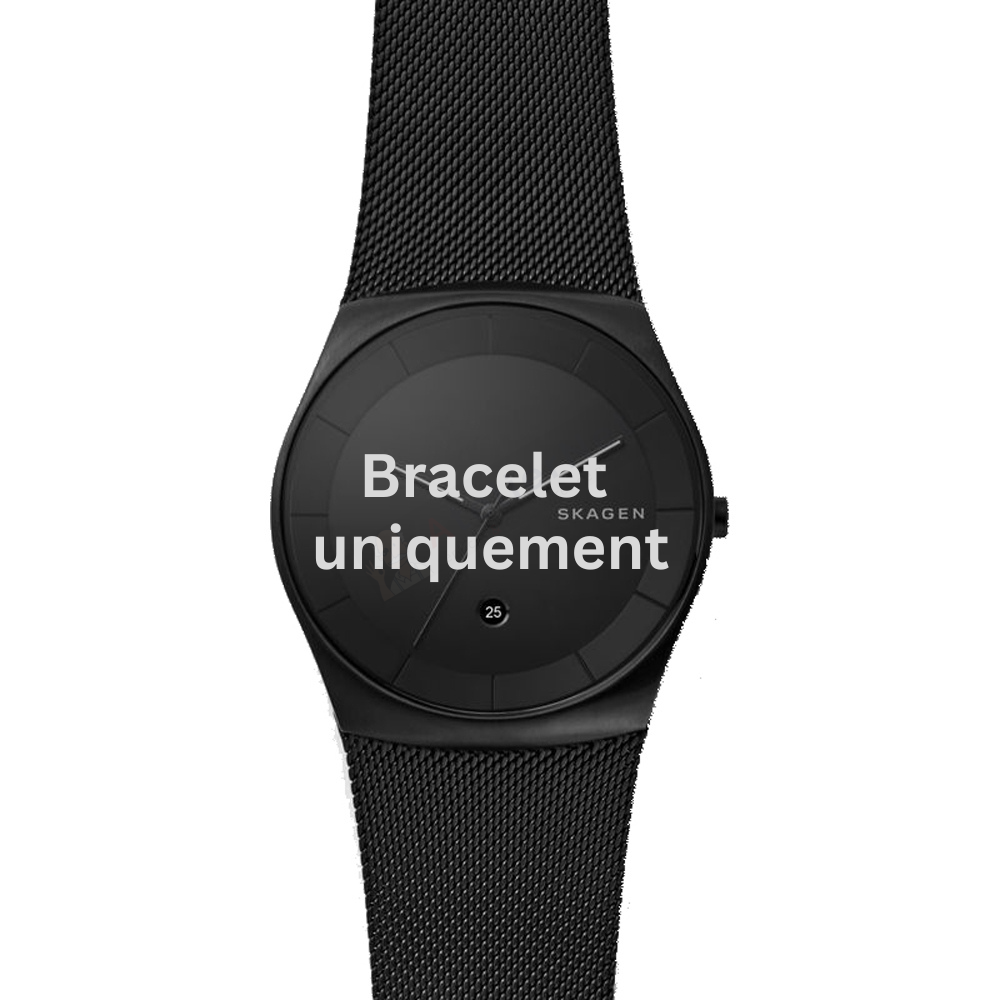 Bracelet metal black Skagen - HAVENE XLARGE / SKW6392-Bracelets de montres-AtelierNet