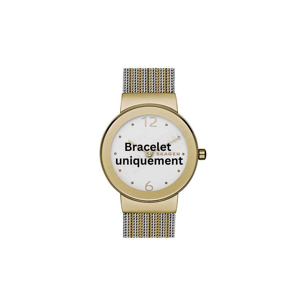 Bracelet métal bicolore Skagen - FREJA SMALL / SKW2376 - SKW2082-Bracelet de montre-AtelierNet